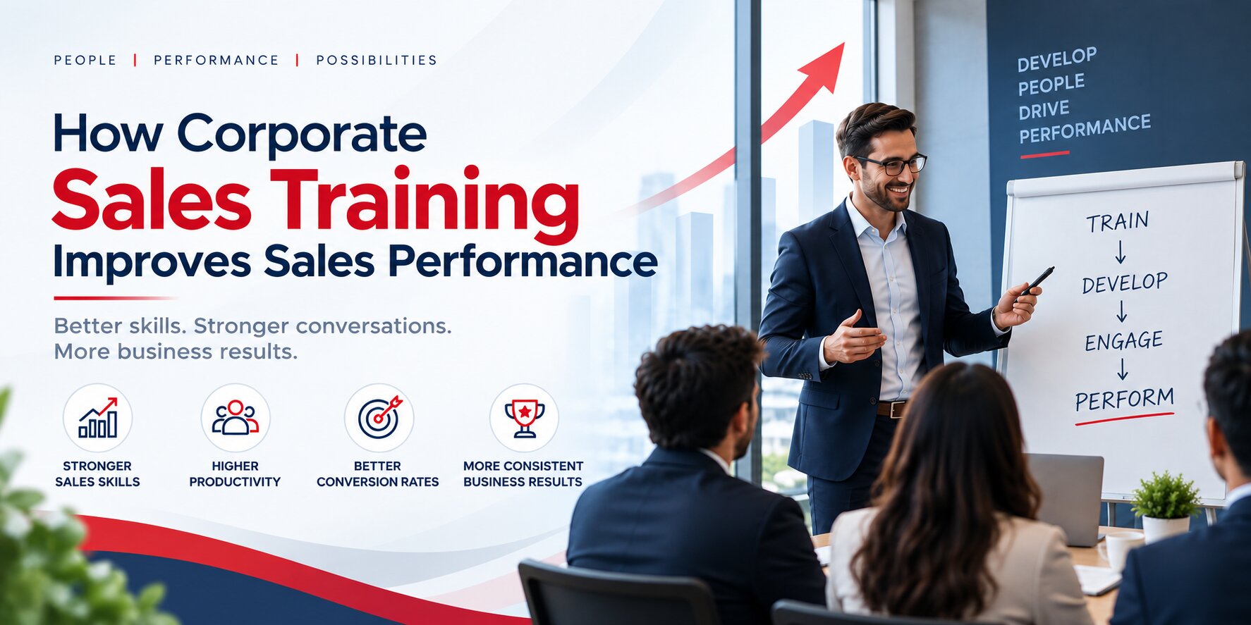 How Corporate Sales Training Improves Sales Performance