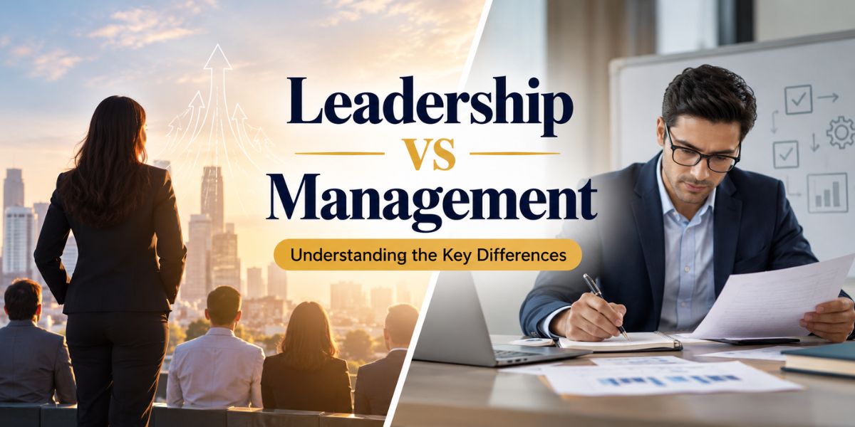 Leadership vs Management: Understanding the Key Differences