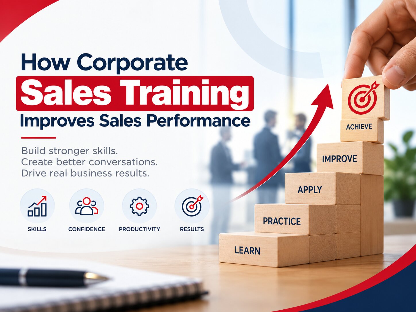 How Corporate Sales Training Improves Sales Performance